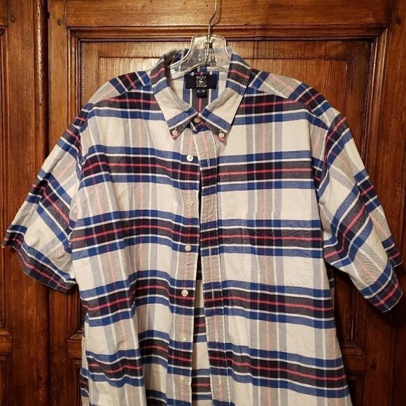 Vintage Other - Vintage Hunt Club Plaid Shirt Mens XL